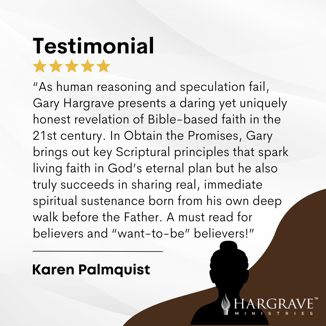 Testimonial Obtain The Promises by Karen Palmquist